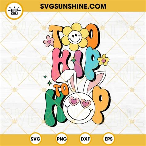 Download Free Hop To It Retro Bunny Easter DXF Files