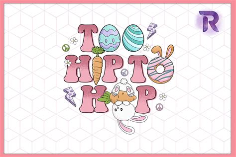 Download Free Hop To It Retro Bunny Easter Images