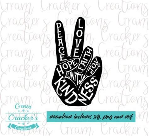 Download Free Hope For Peace - SVG File, DXF File Commercial Use For Crafts