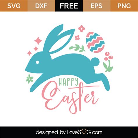 Download Free Hoppy Easter SVG Cut File Commercial Use Free PSD Mockups
