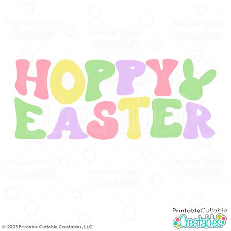 Download Free Hoppy Easter SVG For Crafts