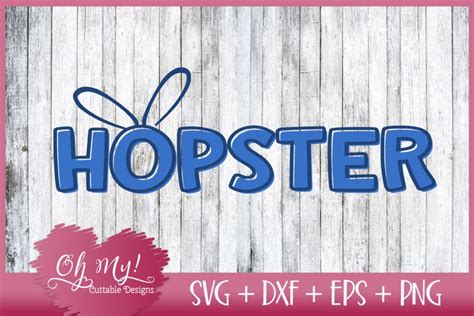 Download Free Hopster Easter SVG Files DXF Files