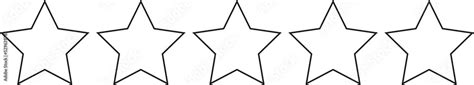 Download Free Horizontal Row of Stars | Embroidery Easy Edite