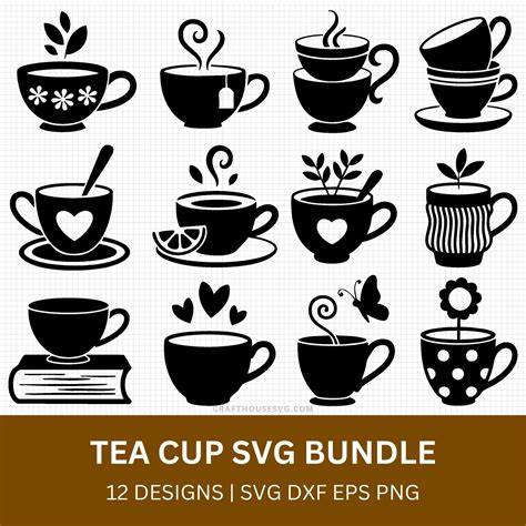 Download Free Hot Tea - SVG File, DXF File For Cricut