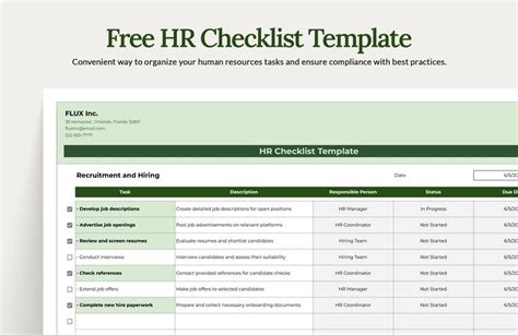 Free Hr Templates