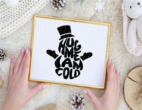 Download Free Hug Me I Am Cold DXF Files