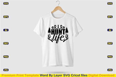 Download Free Hunt Life SVG Cut File Files