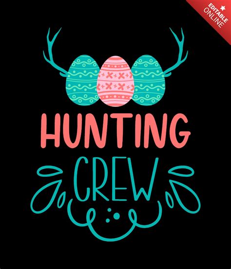Download Free Hunting Crew Easter Files Free PSD Mockups