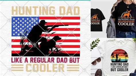 Download Free Hunting Dad much cooler Cut Files