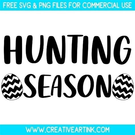 Download Free Hunting Season Svg Files