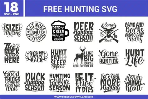 Download Free Hunting Svg Images