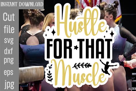 Download Free Hustle For That Muscle Printable