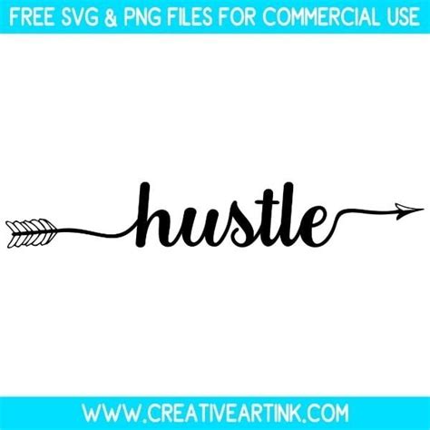 Download Free Hustle SVG Cut File Files For Crafts