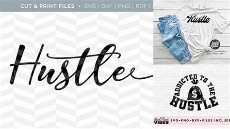 Download Free Hustle SVG Files DXF Files