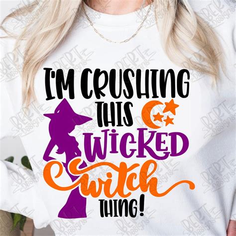 Download Free I'm Crushing This Wicked Witch Thing SVG Cut File Files Free PSD Mockups
