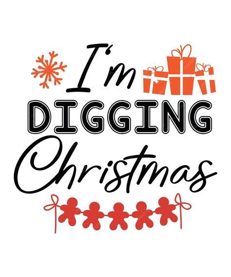 Download Free I'm Digging Christmas Files Free PSD Mockups