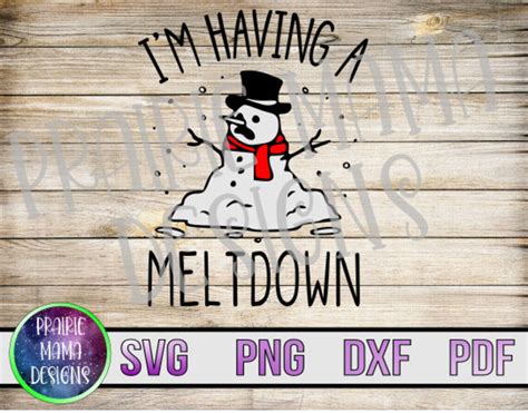 Download Free I'm Having A Meltdown Files DXF Files