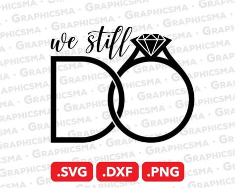 Download Free I Do - SVG File, DXF File Cameo