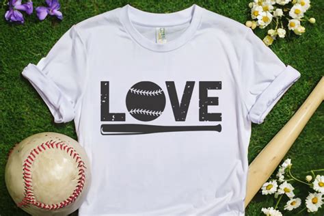 Download Free I Love Baseball - Svg Cut File Images