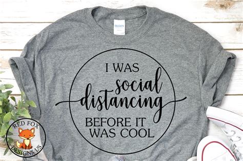 Download Free I Practiced Social Distancing Before It Was Cool DXF Files