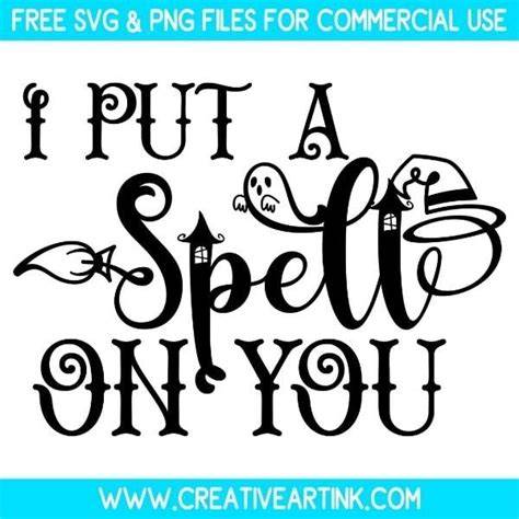 Download Free I Put A Spell On You Cutting File DXF Files
