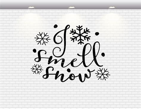 Download Free I Smell Snow SVG Files DXF Files