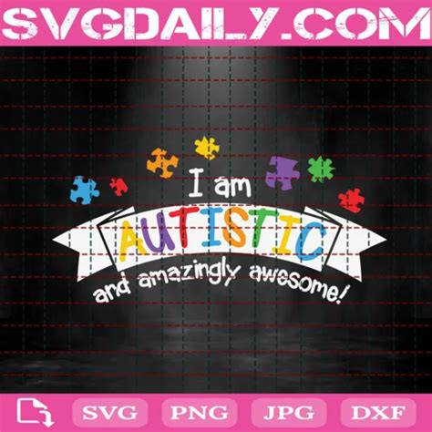 Download Free I am autistic svg Files DXF Files