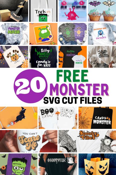 Download Free I created a monster SVG Files