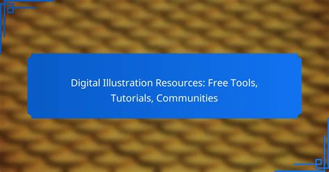 Free Illustration Tutorials