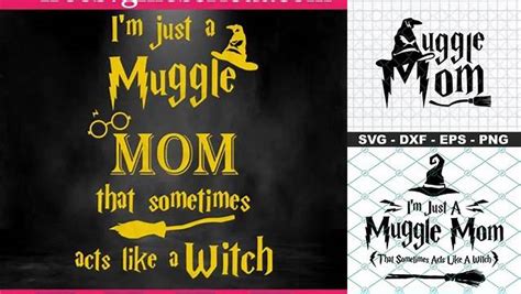 Download Free Im Just Muggle Mom Files DXF Files