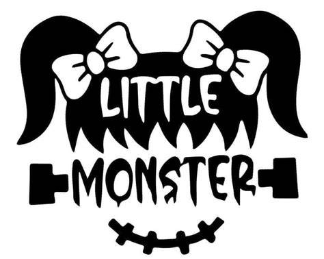 Download Free Im a little monster SVG Files DXF Files