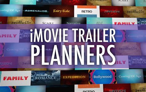 Free Imovie Trailer Templates