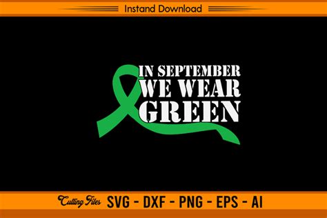Download Free In September we Wear Green Liver Cancer Files