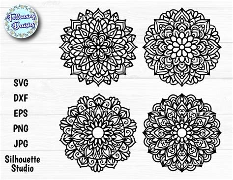 Download Free Indiana Mandala For Cricut