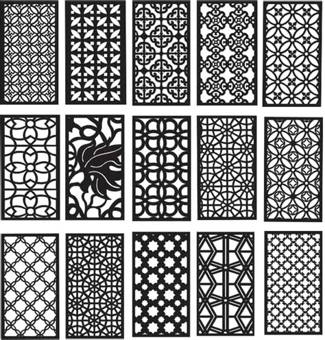 Download Free Industrial seamless tile vector pattern Files DXF Files