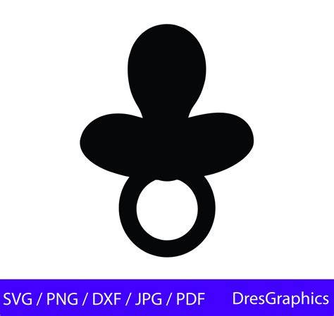 Download Free Infant Baby Pacifier - SVG File, DXF File Cricut SVG DXF Files