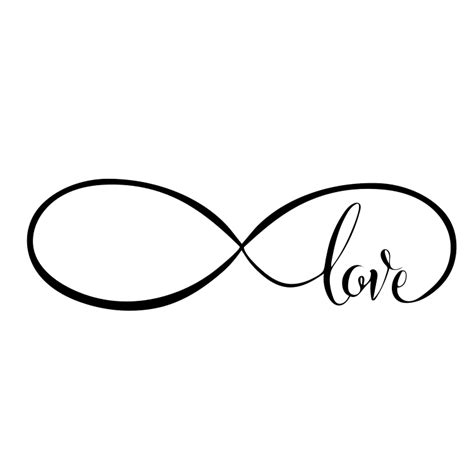 Download Free Infinity "Love" Svg For Crafts