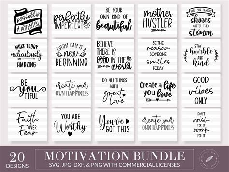 Download Free Inpirational Quote Cut Design - SVG/EPS/PNG/DXF Commercial Use DXF Files