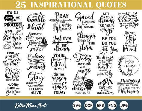 Download Free Inspirational Quote DXF Files