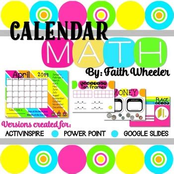 Free Interactive Calendar Math