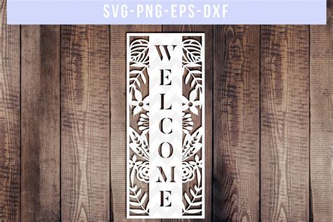 Download Free Irish Welcome cut file Commercial Use DXF Files