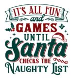 Download Free It's All Fun And Games Santa Files DXF Files