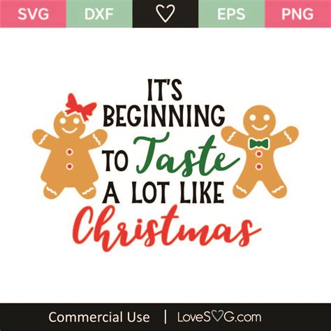 Download Free It's Beginning To Taste A Lot Like Christmas SVG Cut File Commercial Use Free PSD Mockups