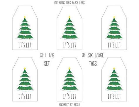 Download Free It's Lit Printable