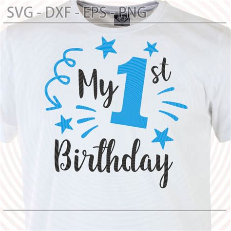 Download Free It's My First Birthday DXF Files