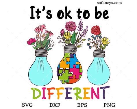 Download Free It's OK to be different SVG Files Free PSD Mockups