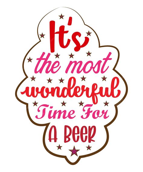 Download Free It's The Most Wonderful Time For A Beer Files Free PSD Mockups