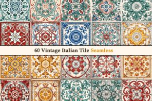 Download Free Italian Tile Patterns Creativefabrica Free PSD Mockups