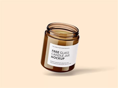 Download Free Jar Candle Mockup Set PSD Templates Generator Images