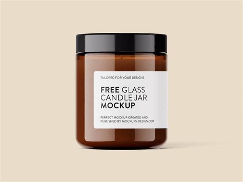 Download Free Jar Candle Mockup Set PSD Templates Object Mockups PSD Files